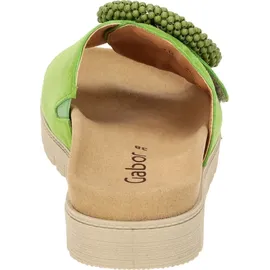 Gabor 63.745 Damen Pantoletten - Pantolette grün Freizeit NEU - Grün - 38
