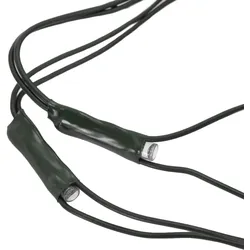 ECD Germany LED Lichternetz Lichtervorhang Lichterkette Weihnachten Warmweiß 320 LED 3 m