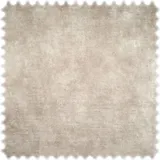 AKTION Reststück 1,70 Meter Vintage Samt Velours Möbelstoff Royal Hellgrau mit DuPontTM Teflon® Fleckschutz