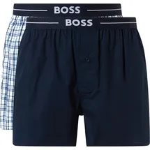 Boss Ew Boxershorts 2 Einheiten Dark Blue S