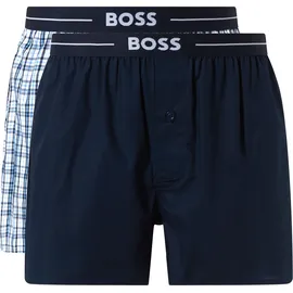 Boss Ew Boxershorts 2 Einheiten Dark Blue S