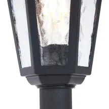 QAZQA Wegeleuchte Kunststoff 122 cm 1x E27 schwarz