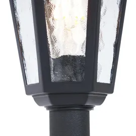 QAZQA Wegeleuchte Kunststoff 122 cm 1x E27 schwarz