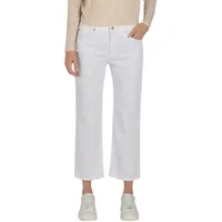 MAC Culotte Jeans in Weiß aus leichtem Denim-D42