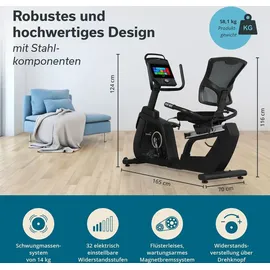 Skandika Ergometer Cykling P14 Comfort Touchscreen