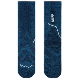 Buff DryFlx Crew Laufsocken blau 42-44