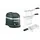 KitchenAid Artisan Toaster 5KMT2204 inkl. Brötchenaufsatz + Sandwichzange pebbled palm