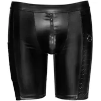 Nek Pants mit Reißverschluss, schwarz, M