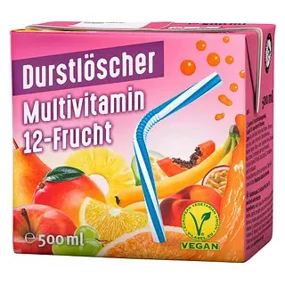 Durstlöscher Fruchtsaftgetränk Multivitamin 0,5 l