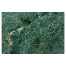 cover-your-desk Schreibtischunterlage für Kinder und Erwachsene Grüner Marmor natur, aus hochwertigem Vinyl , 60 x 40 cm