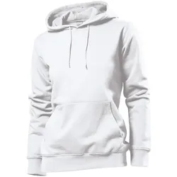 Stedman Hooded Sweatshirt Women Kapuzen-Sweatshirt UNISEX, white, XL