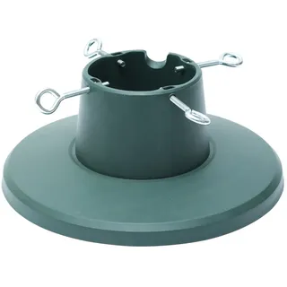 MARELIDA Weihnachtsbaumständer Baumhöhe bis 1,8m Wassertank 1,4l grün