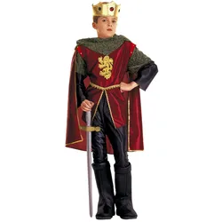 Königlicher Ritter Magnus Kinder Kostüm - 128