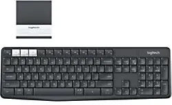 Logitech Tastatur-Maus-Set 920-008168 Kabellos QWERTZ (DE)