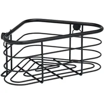 Wenko Eckablage Trestina 25 cm x 10,5 x cm x 16,5 cm Edelstahl Schwarz