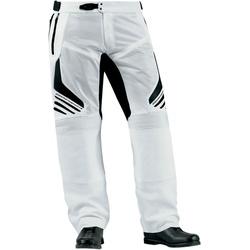 Icon Compound, Leder/Textil Überziehhose - Weiß - 28