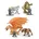 Jada Harry Potter Figuren Set Mega Pack mit 7 Sammelfiguren in 3 Größen Spielzeug aus Metall ab 6 Jahre