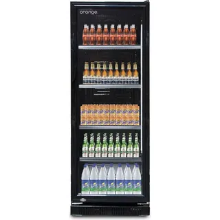 orange. orange Getränkekühlschrank (230 l, 0 mm hoch, Schwarz)