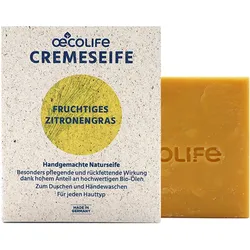 Feste Naturseife fruchtiges Zitronengras