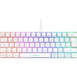 deltaco Gaming Mini Mechanical 60% Layout, weiß,