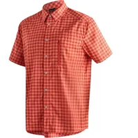 Maier Sports Mats Herren orange check - 54