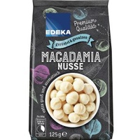 Edeka Macadamianüsse ganze Nüsse, geröstet und gesalzen, 125g