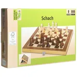 Vedes Natural Games Schachkassette dunkel 29x29cm,