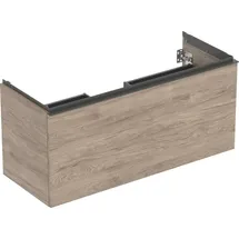 Geberit Acanto Unterschrank für Waschtisch 1184mm - Nussbaum