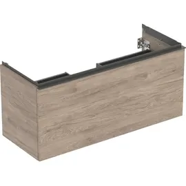 Geberit Acanto Unterschrank für Waschtisch 1184mm - Nussbaum