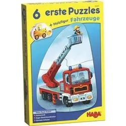 HABA 303311 6 erste Puzzles – Fahrzeuge