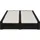 vidaXL Doppel-Sonnenliege 202 x 145 x 80 cm schwarz/cremeweiß