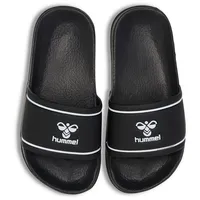 Hummel Pool Slide Badelatschen Kinder schwarz, - 38