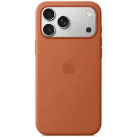 Apple iPhone 17 Pro Max Silikon Case mit MagSafe Terracotta