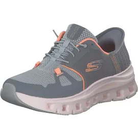 SKECHERS Glide-Step Pro Gray Mesh / Orange Trim 39