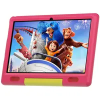 Freeski Kinder Tablet 10 Zoll, Android 13 Tablet für Kinder, 6 GB RAM 64 GB ROM, Kindersicherung, kidoz vorinstallieren, WiFi, Bluetooth, Dual Kamera (Rosa)