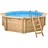 Interhiva Holzpool Java rund Ø 440 x 136 cm inkl. Wärmepumpe Set
