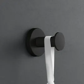 Cosmic Architect S+ Handtuchhaken, WJC235A0021036 mit Rosette, 55 x 60 x 55 mm, schwarz matt