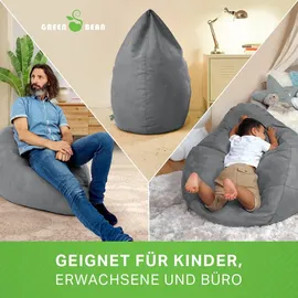 Green Bean Sitzsack Grau,