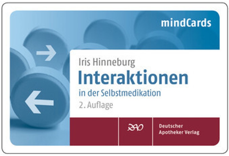 Interaktionen In Der Selbstmedikation  Kartenfächer - Iris Hinneburg  Box