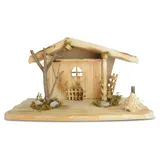 Riffelmacher Krippe Berghütte 42 x 19 x 22 cm