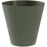 Teraplast TeraPlastTM Pflanzgefäße HOOP rund Forest dunkelgrün 16 cm - Kunststoff