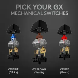 Logitech G513 RGB Gaming Tastatur GX-Brown US carbon 920-009330