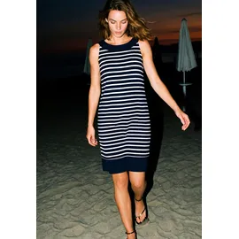 Betty Barclay Sommerkleid Dunkelblau/Weiß 48