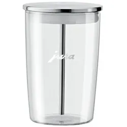 JURA Milchbehälter Behälter aus Glas, Deckel aus Chromstahl und Silikon 0,5 Lite...