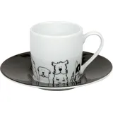 KONITZ Espressotasse mit Untertasse 0,085 l Weiß