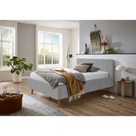 Meise Möbel Polsterbett Mattis ¦ grau ¦ Maße (cm): B: 201 H: 105