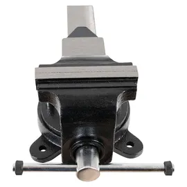 Stier Parallelschraubstock Stahl 150 mm rot