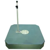 Liro Sonnenschirmständer Maxi Plus 120 Keramik Steingrau