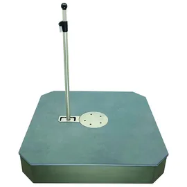 Liro Sonnenschirmständer Maxi Plus 120 Keramik Steingrau