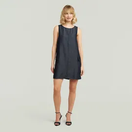 G-Star Lightweight Shift Cargo Kleid Blau XS
